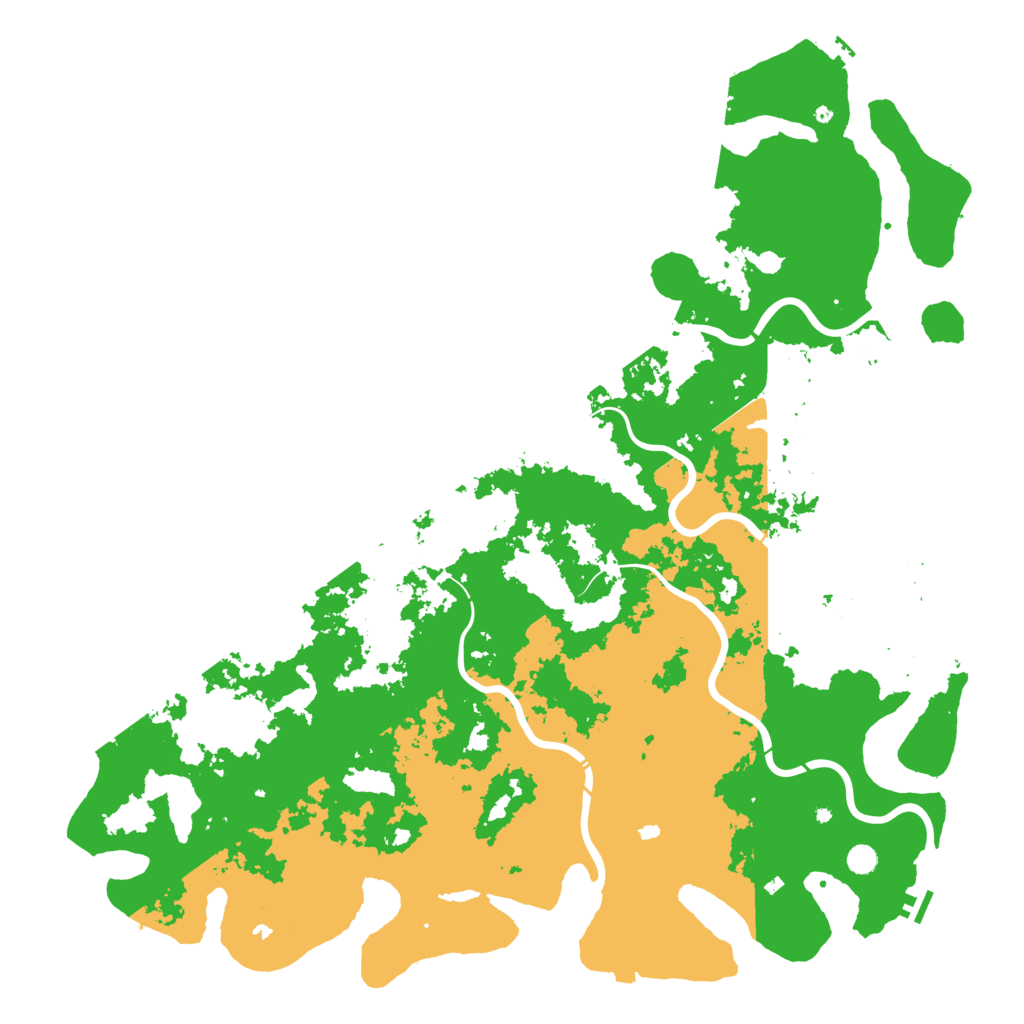Biome Rust Map: Procedural Map, Size: 6000, Seed: 113961260