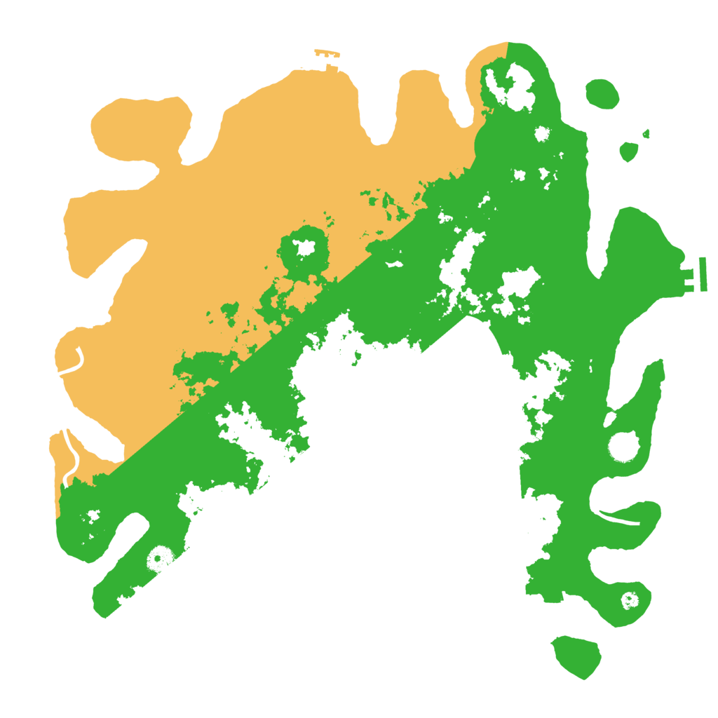 Biome Rust Map: Procedural Map, Size: 4250, Seed: 691477657