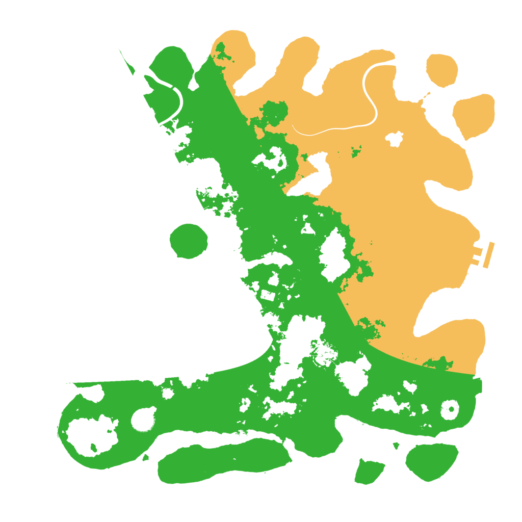 Biome Rust Map: Procedural Map, Size: 4000, Seed: 864316789