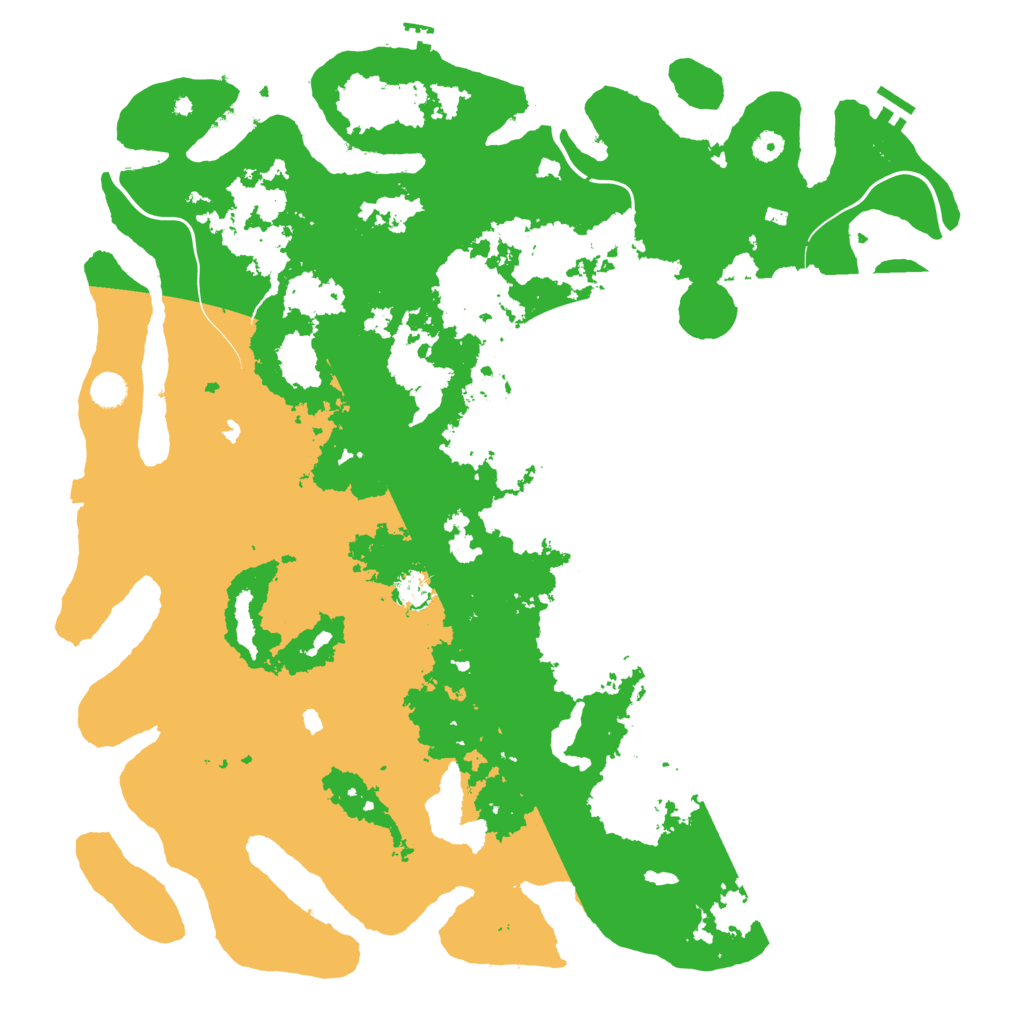 Biome Rust Map: Procedural Map, Size: 5000, Seed: 2144446594