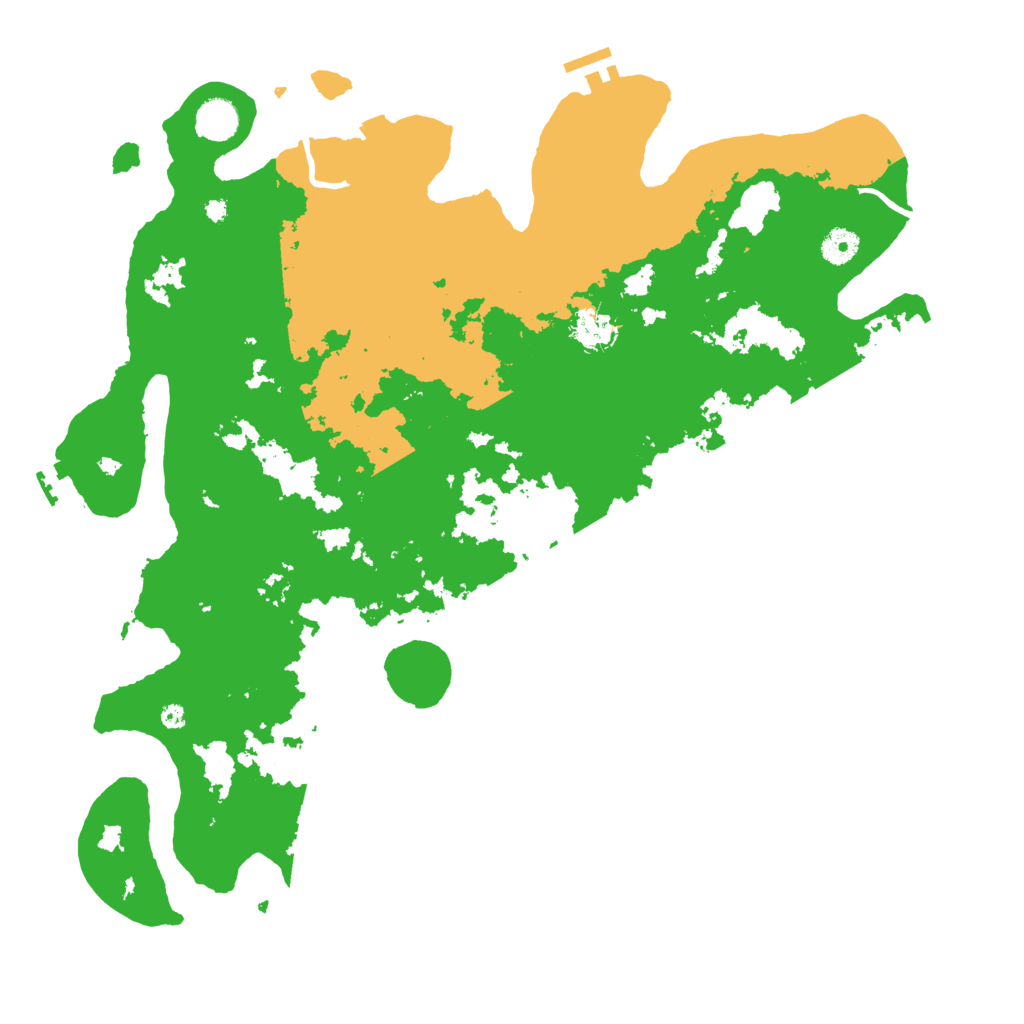 Biome Rust Map: Procedural Map, Size: 4250, Seed: 3711365
