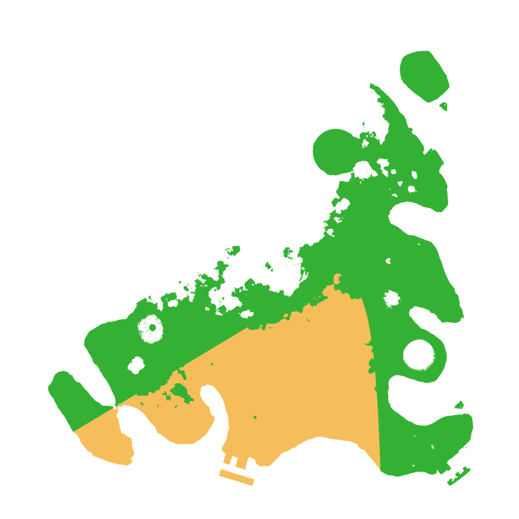 Biome Rust Map: Procedural Map, Size: 3000, Seed: 2006348953