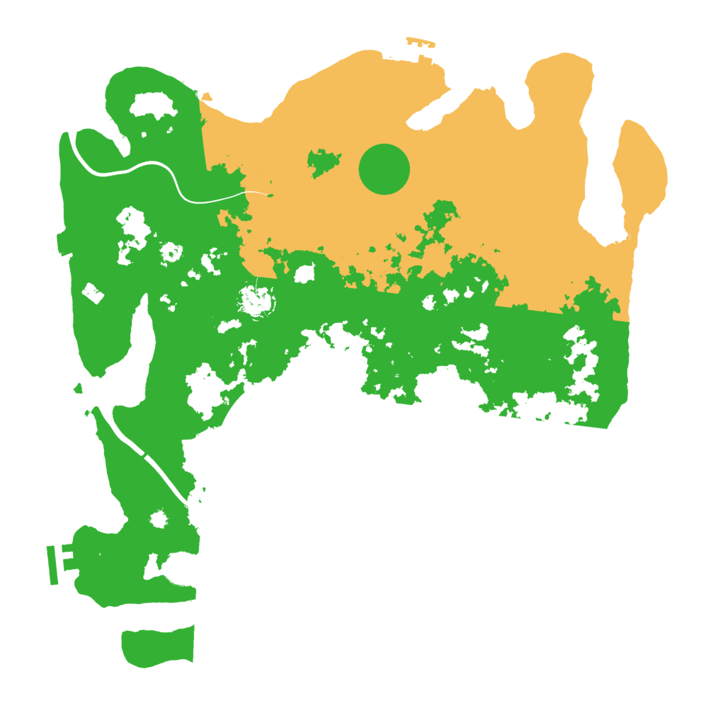 Biome Rust Map: Procedural Map, Size: 3750, Seed: 726029958