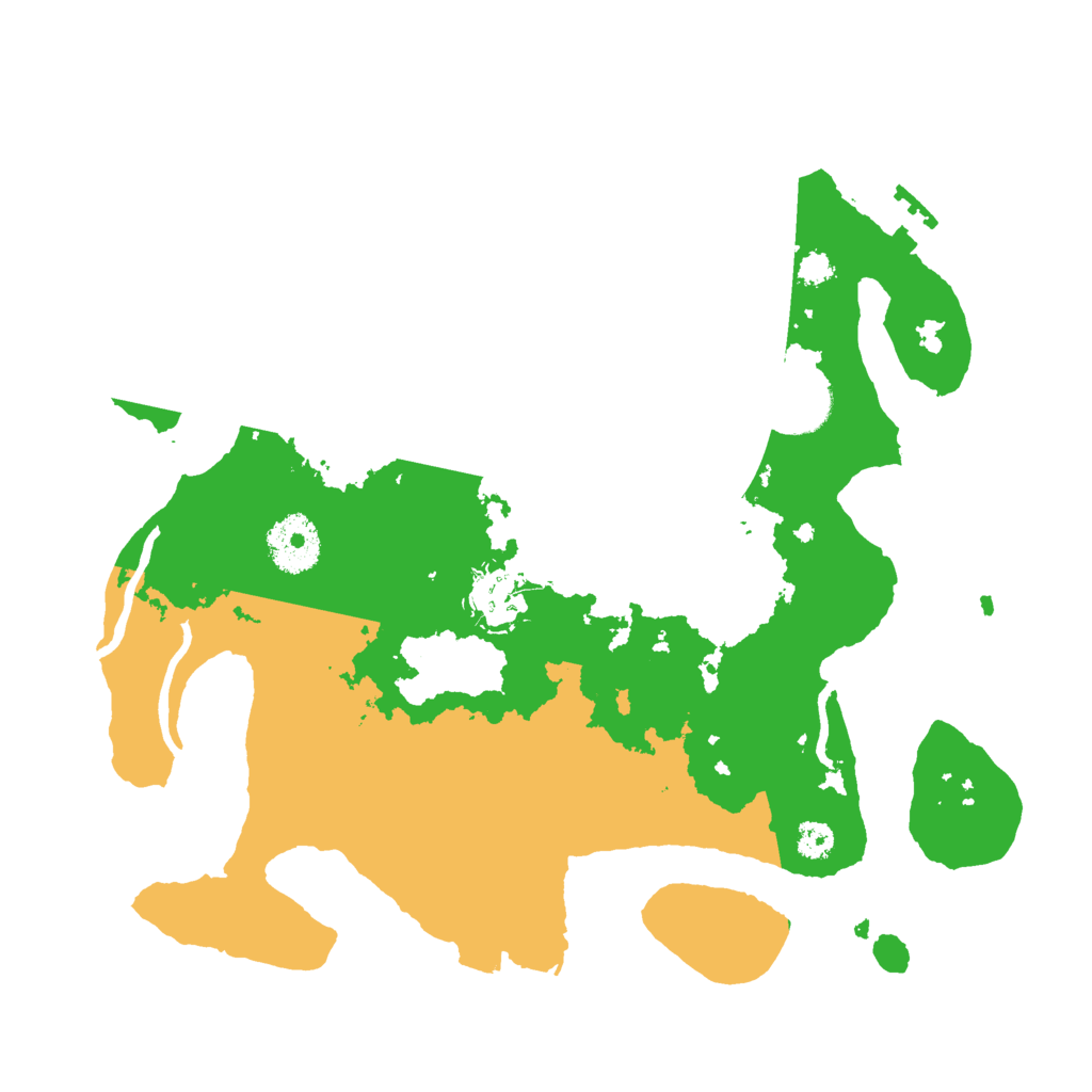 Biome Rust Map: Procedural Map, Size: 3000, Seed: 357061857