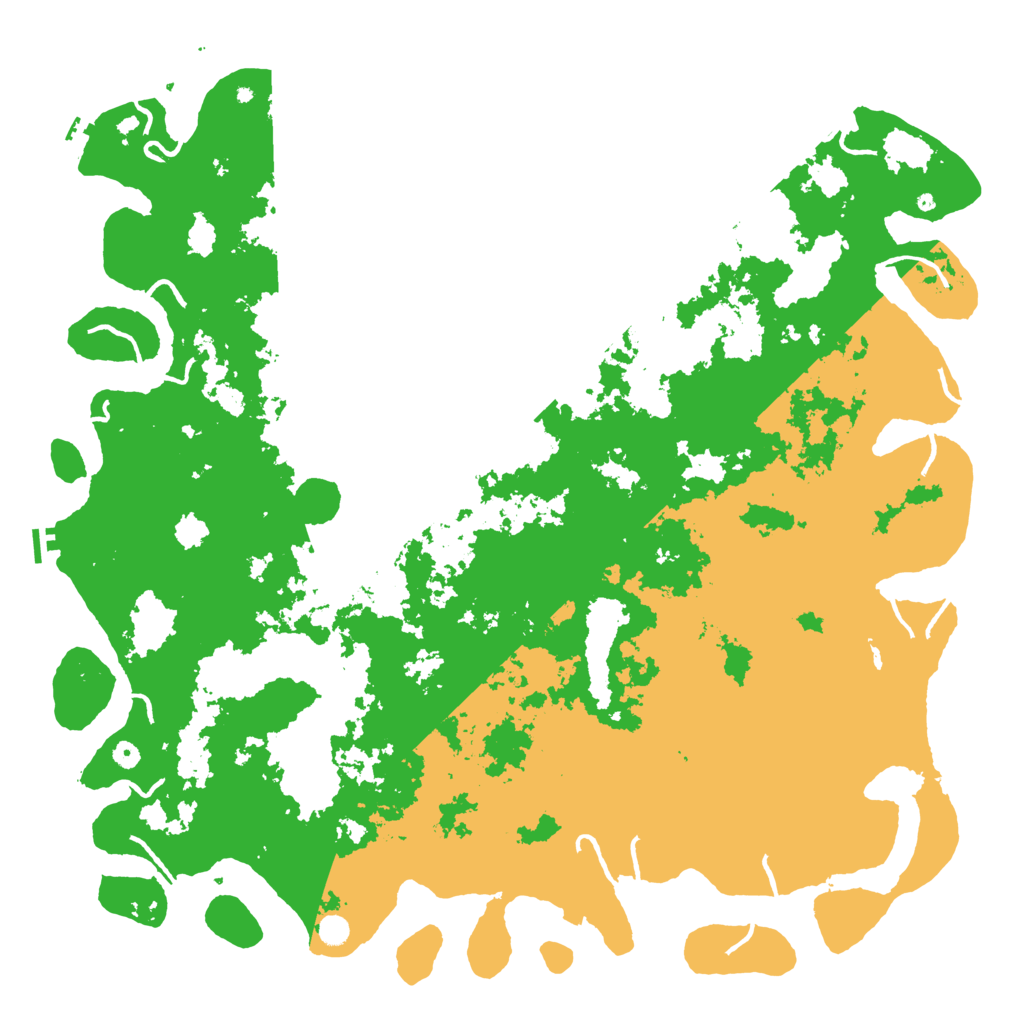 Biome Rust Map: Procedural Map, Size: 5999, Seed: 793197