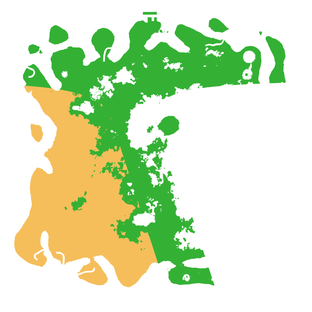 Biome Rust Map: Procedural Map, Size: 4500, Seed: 923484
