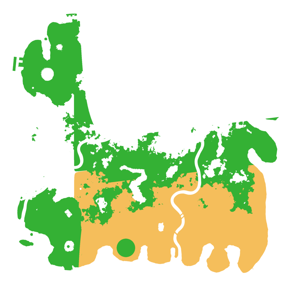 Biome Rust Map: Procedural Map, Size: 4250, Seed: 1174391507