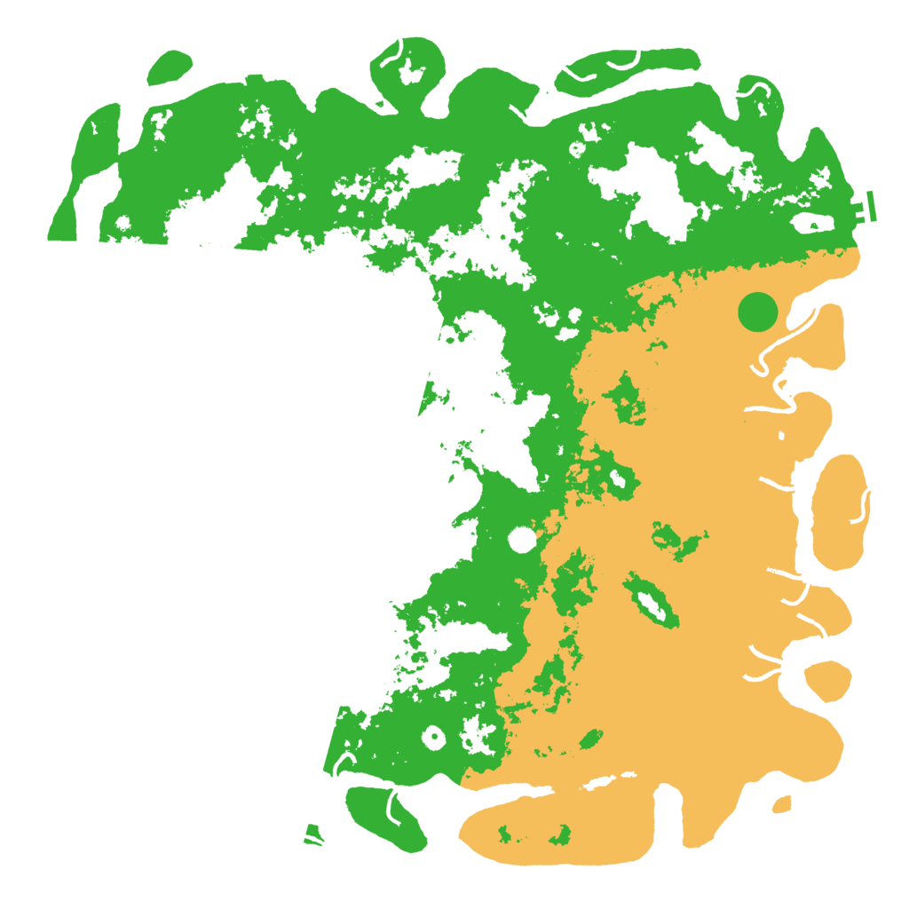 Biome Rust Map: Procedural Map, Size: 6000, Seed: 764915834