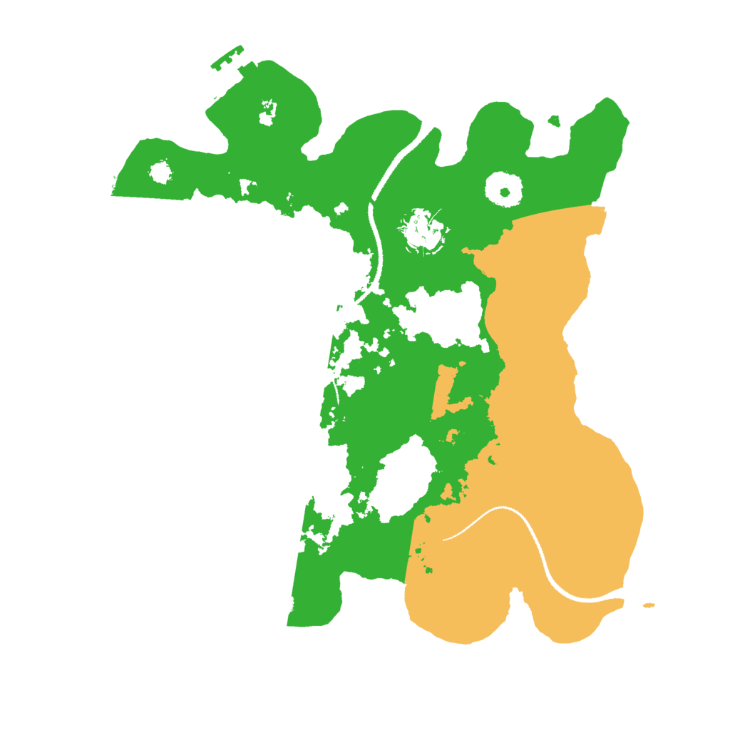 Biome Rust Map: Procedural Map, Size: 3000, Seed: 2501750