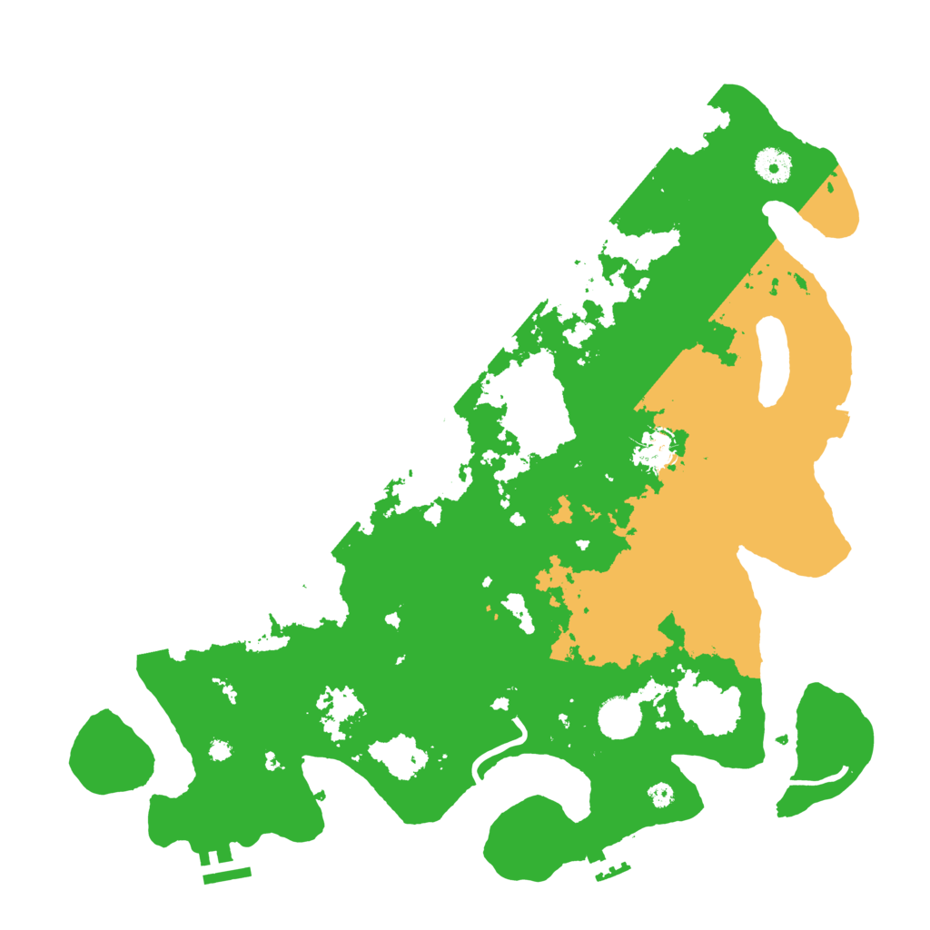 Biome Rust Map: Procedural Map, Size: 3900, Seed: 479256806