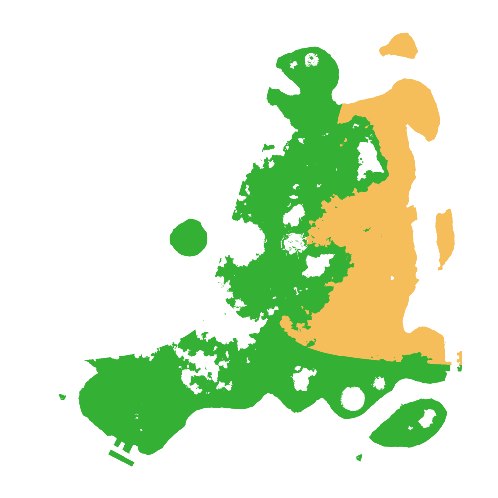 Biome Rust Map: Procedural Map, Size: 3750, Seed: 514694555