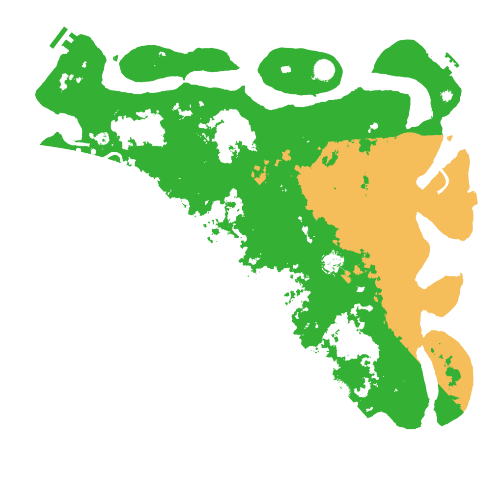 Biome Rust Map: Procedural Map, Size: 4150, Seed: 9192