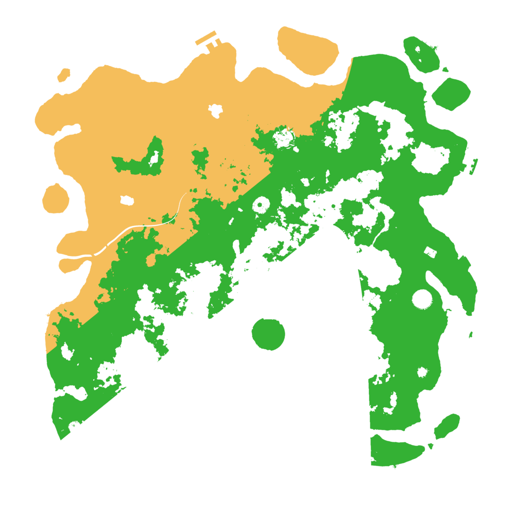 Biome Rust Map: Procedural Map, Size: 4500, Seed: 1195655937