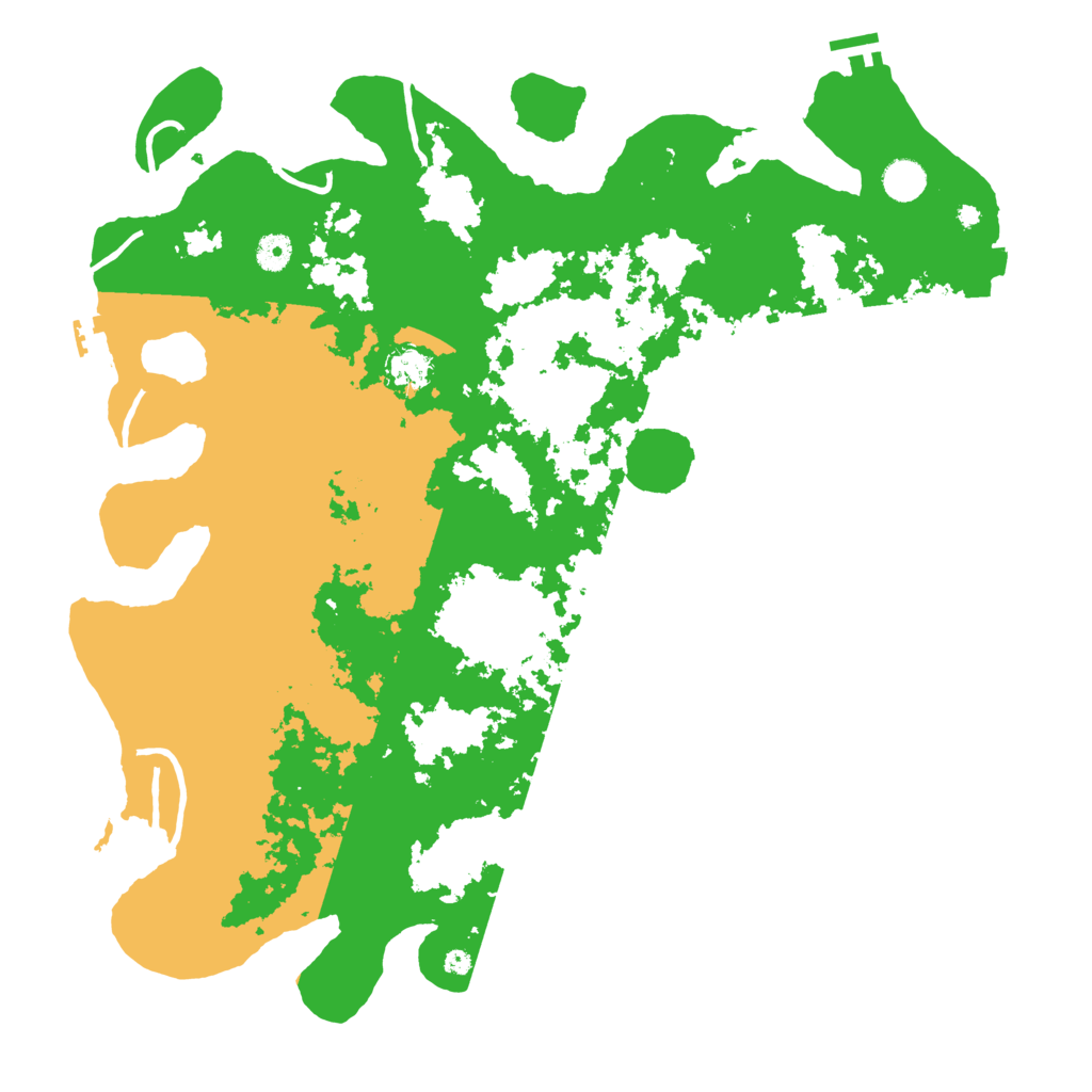 Biome Rust Map: Procedural Map, Size: 4500, Seed: 574469273
