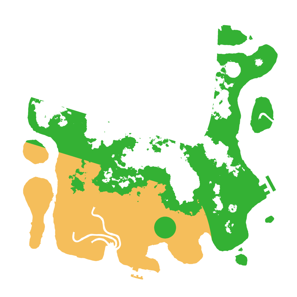Biome Rust Map: Procedural Map, Size: 3600, Seed: 692