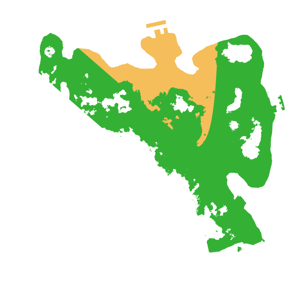 Biome Rust Map: Procedural Map, Size: 3000, Seed: 7307
