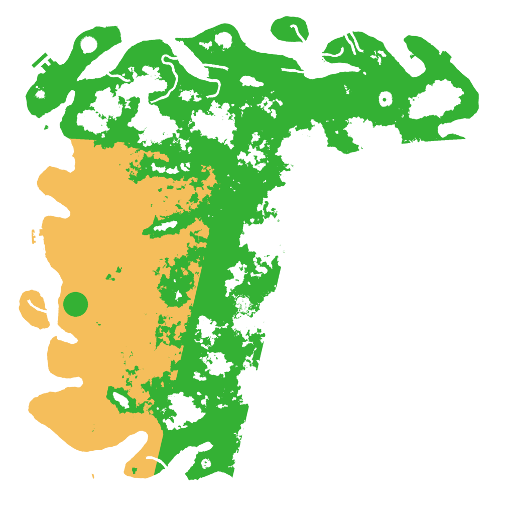 Biome Rust Map: Procedural Map, Size: 5500, Seed: 10943158