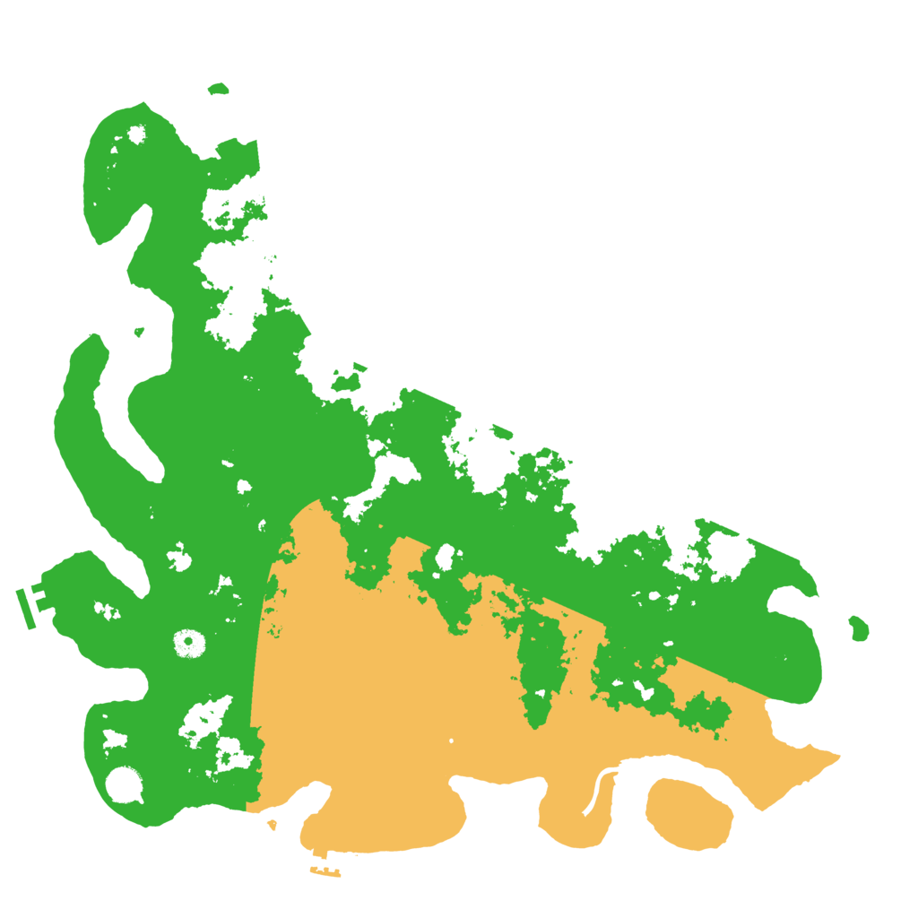 Biome Rust Map: Procedural Map, Size: 4500, Seed: 464