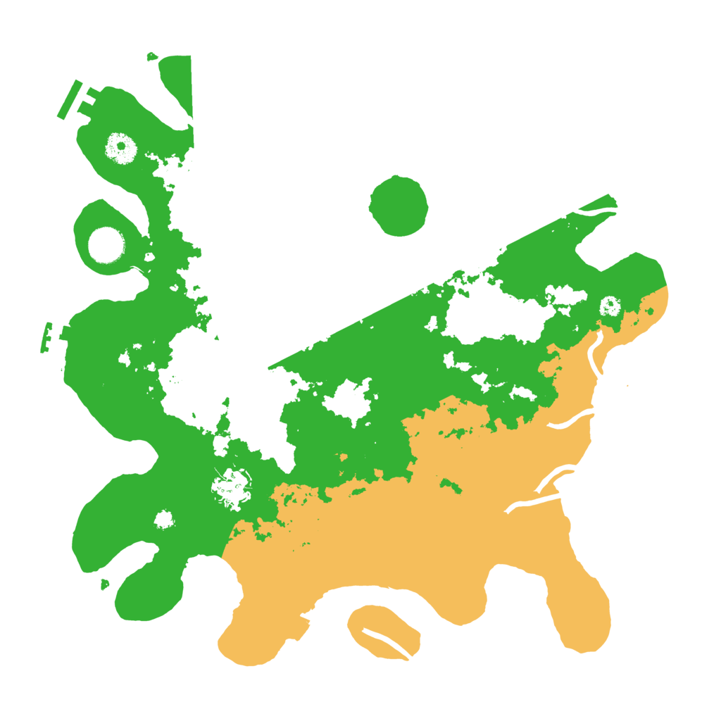 Biome Rust Map: Procedural Map, Size: 3500, Seed: 856761876