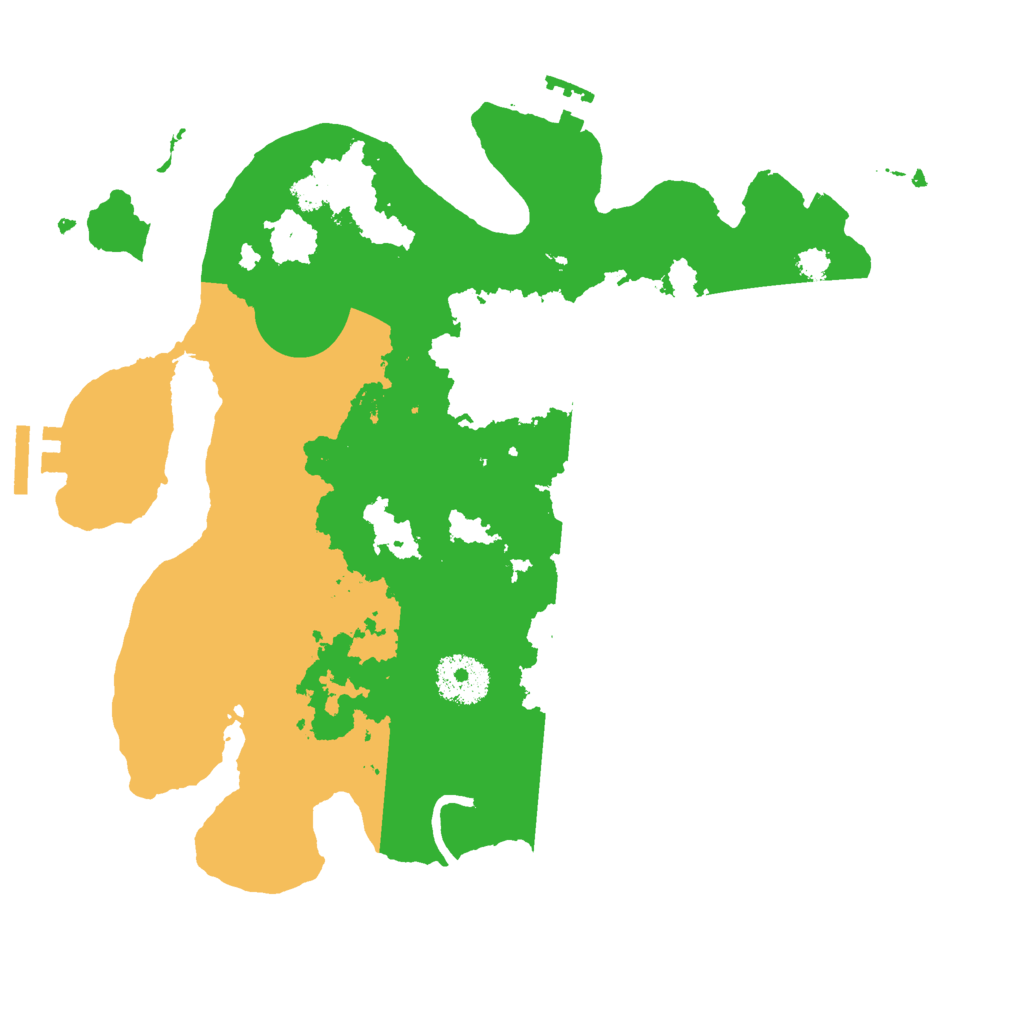 Biome Rust Map: Procedural Map, Size: 3000, Seed: 1798151778