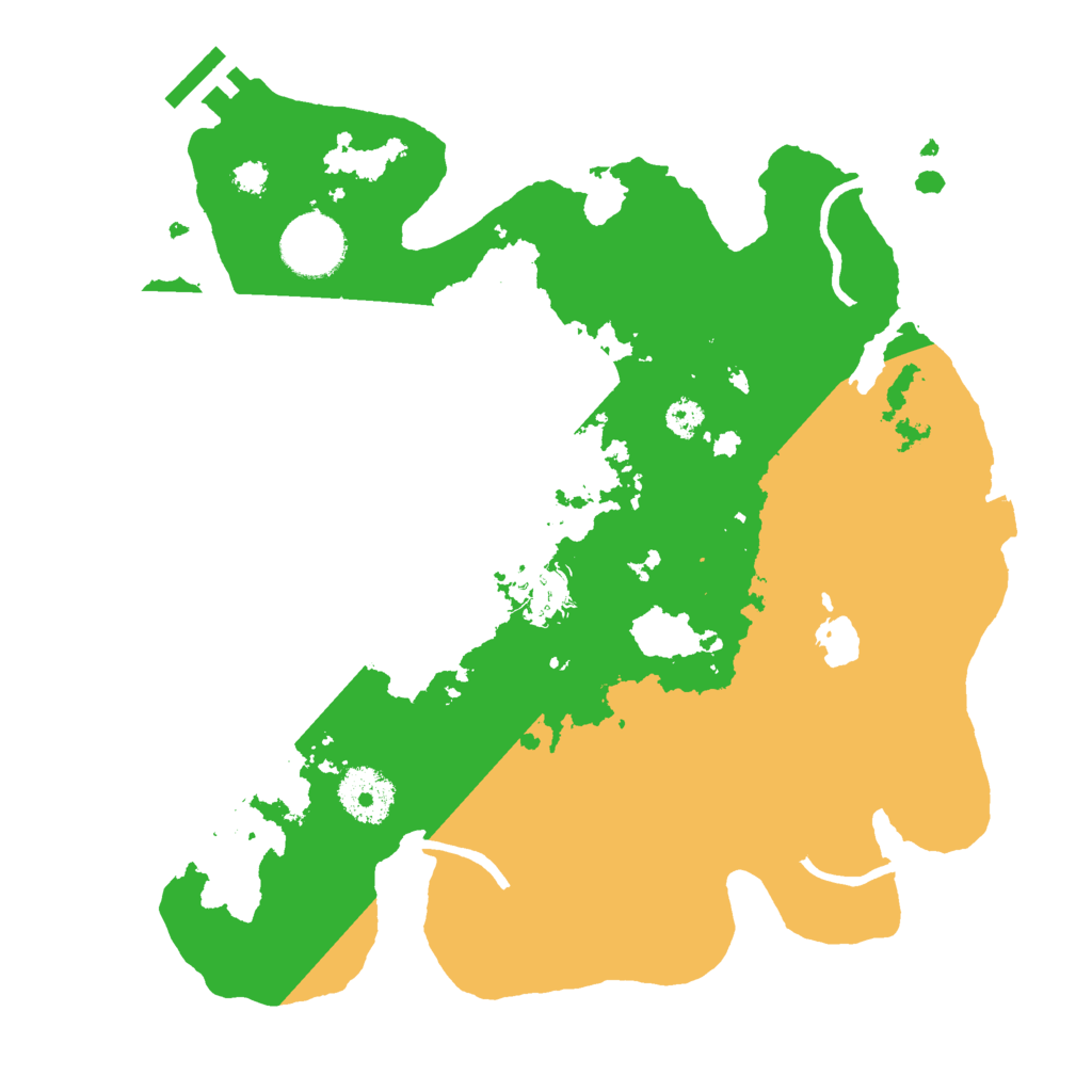 Biome Rust Map: Procedural Map, Size: 3000, Seed: 89375