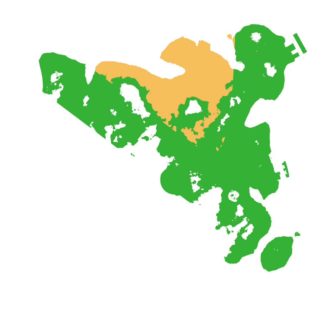 Biome Rust Map: Procedural Map, Size: 3000, Seed: 8140297