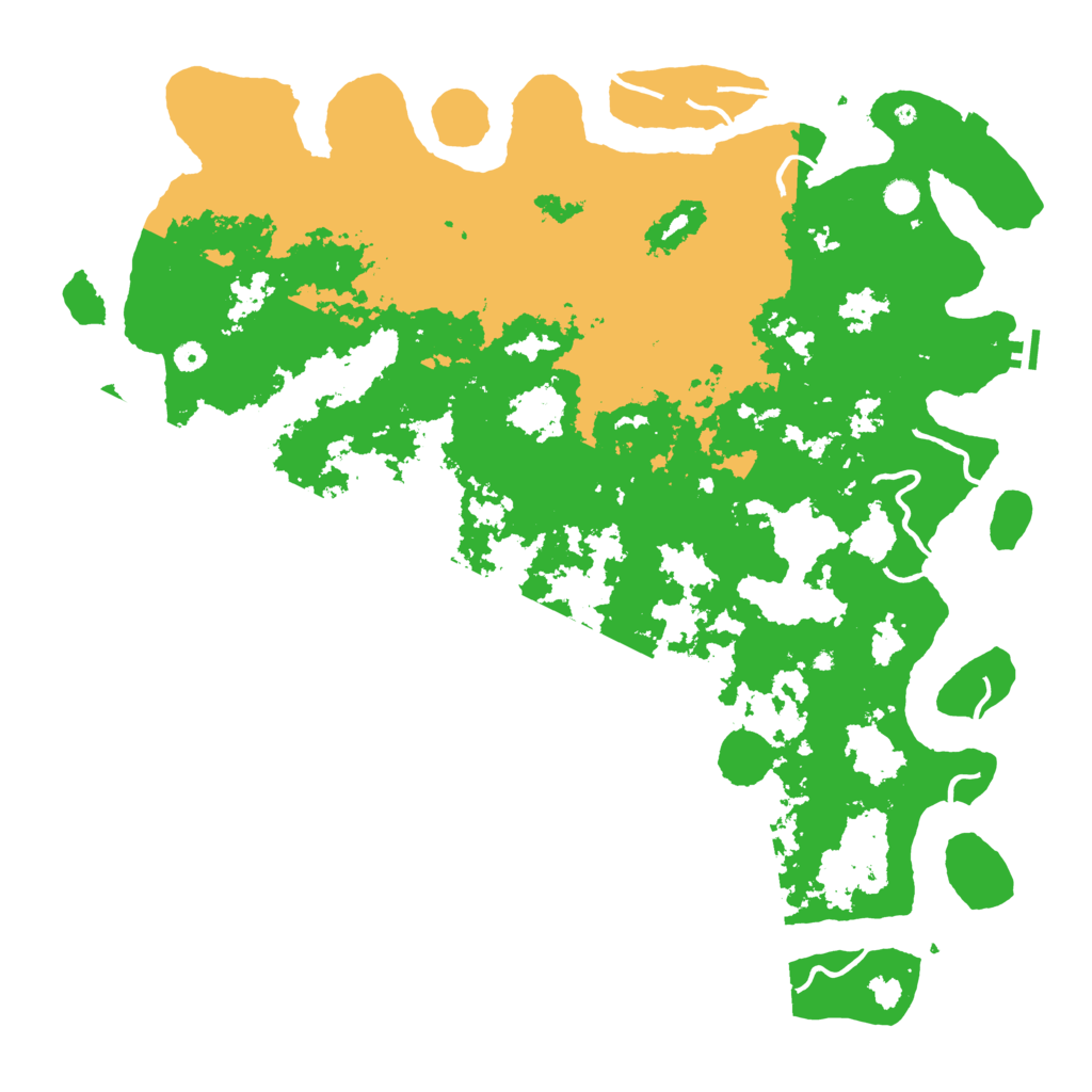 Biome Rust Map: Procedural Map, Size: 5500, Seed: 1138890809