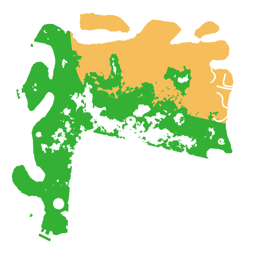 Biome Rust Map: Procedural Map, Size: 4000, Seed: 991822