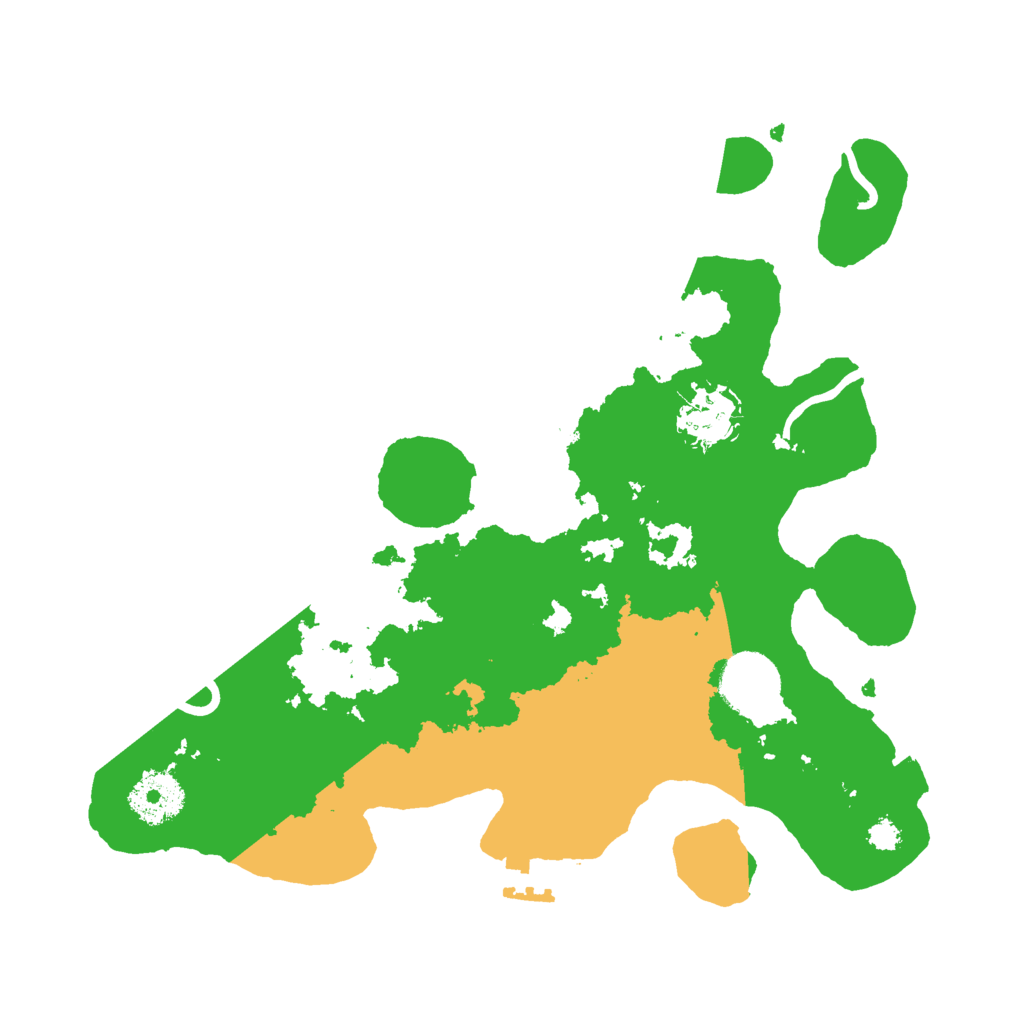 Biome Rust Map: Procedural Map, Size: 3000, Seed: 125451876