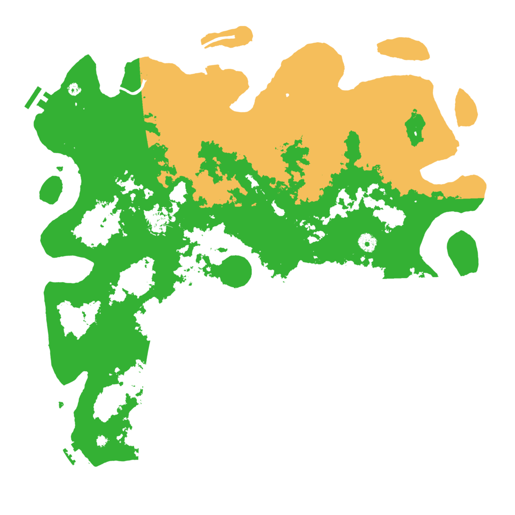 Biome Rust Map: Procedural Map, Size: 4250, Seed: 74557953