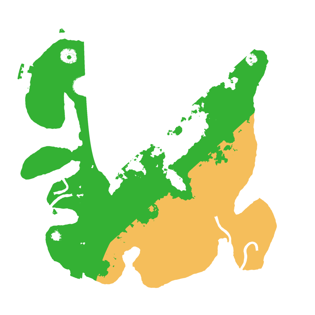 Biome Rust Map: Procedural Map, Size: 3000, Seed: 378574285