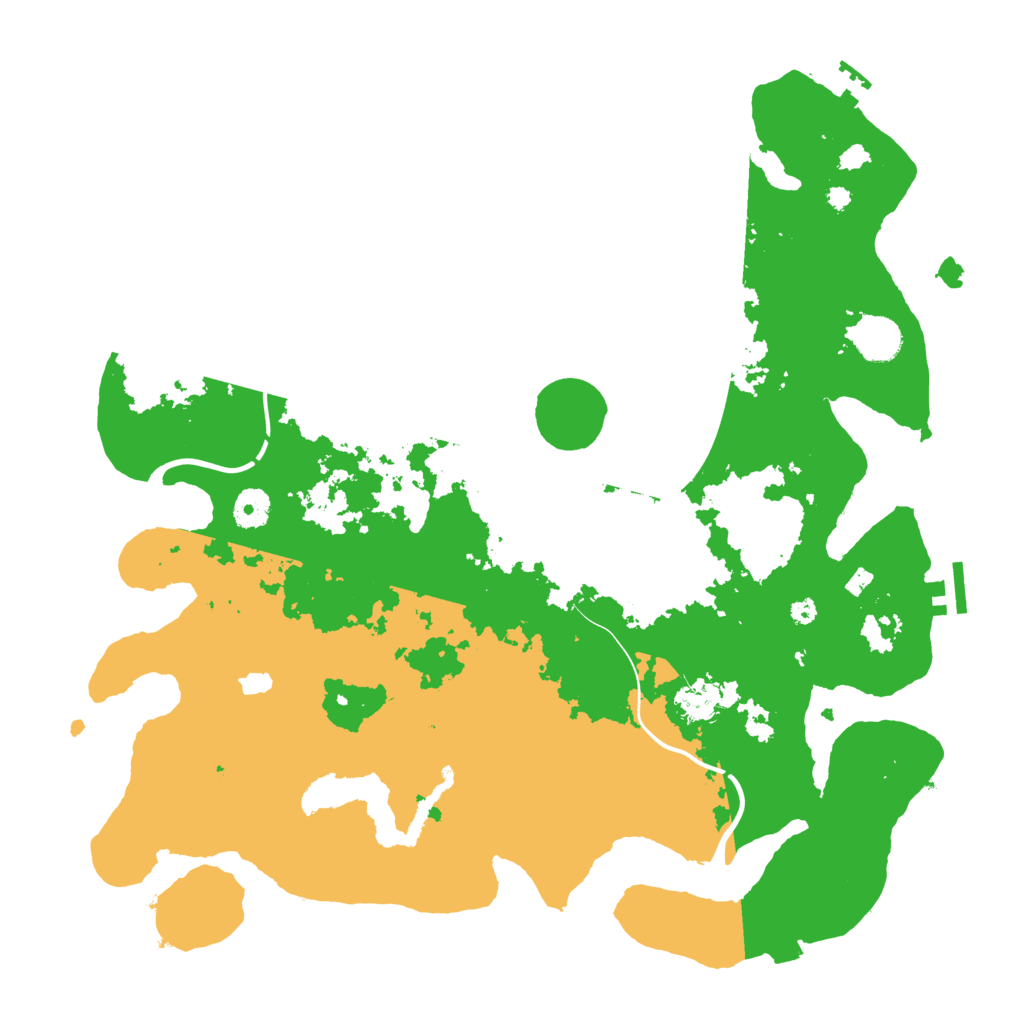 Biome Rust Map: Procedural Map, Size: 4000, Seed: 476863158