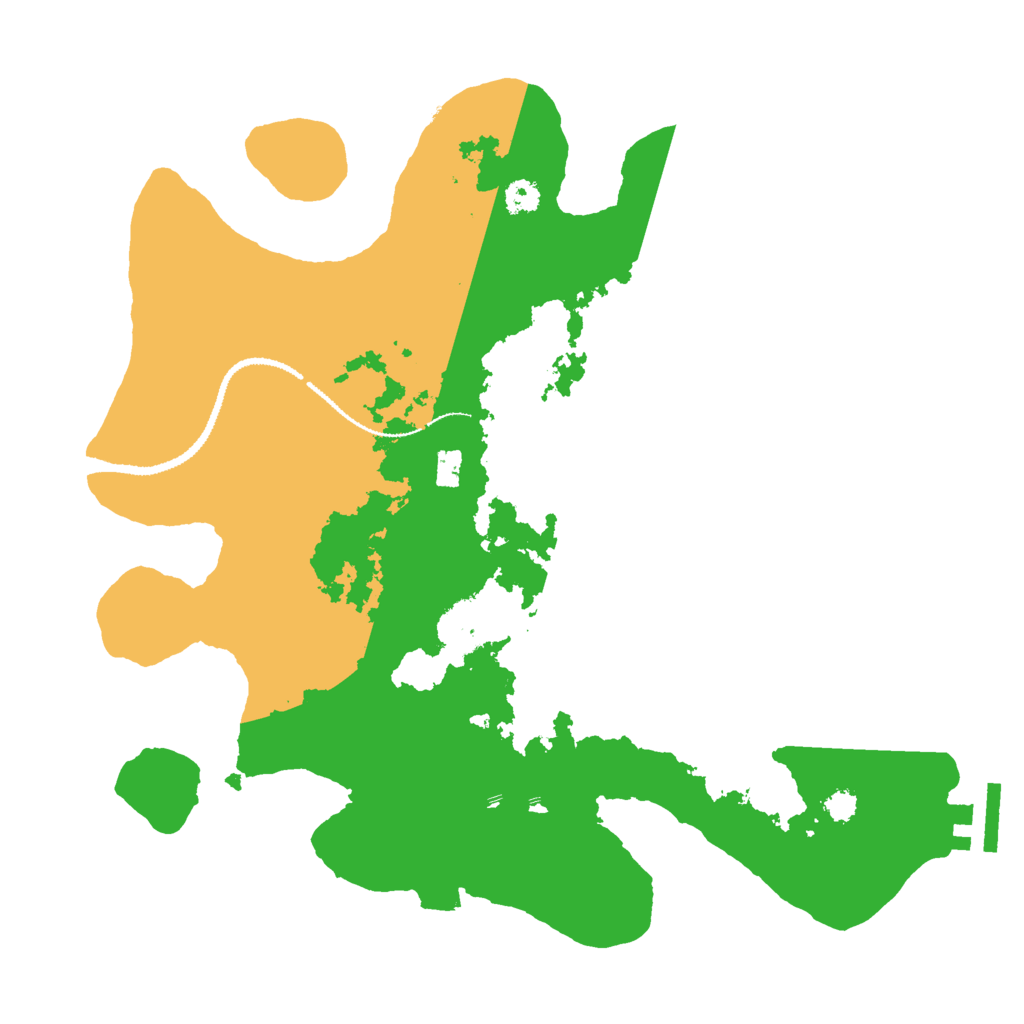 Biome Rust Map: Procedural Map, Size: 3000, Seed: 788332