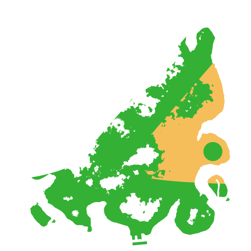 Biome Rust Map: Procedural Map, Size: 3500, Seed: 554210367