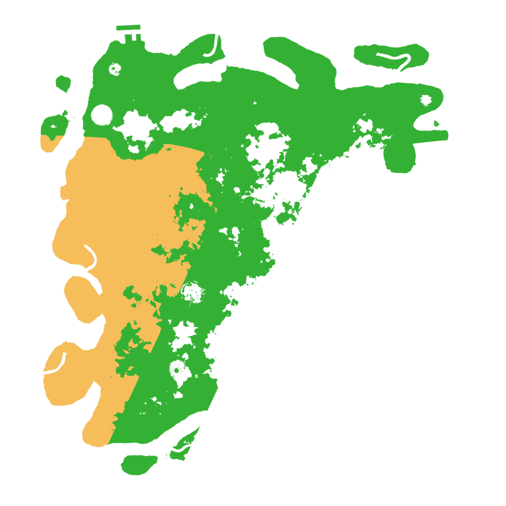 Biome Rust Map: Procedural Map, Size: 4250, Seed: 12722526