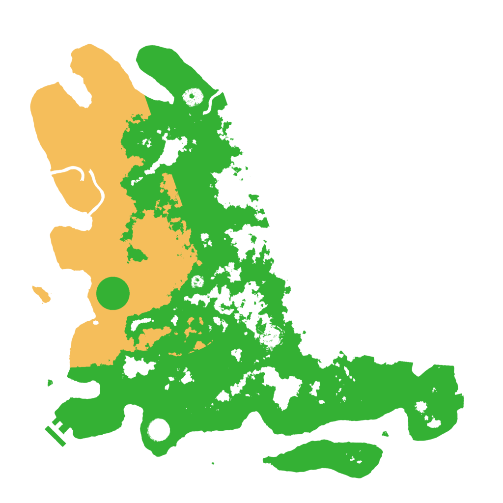 Biome Rust Map: Procedural Map, Size: 4000, Seed: 32094843
