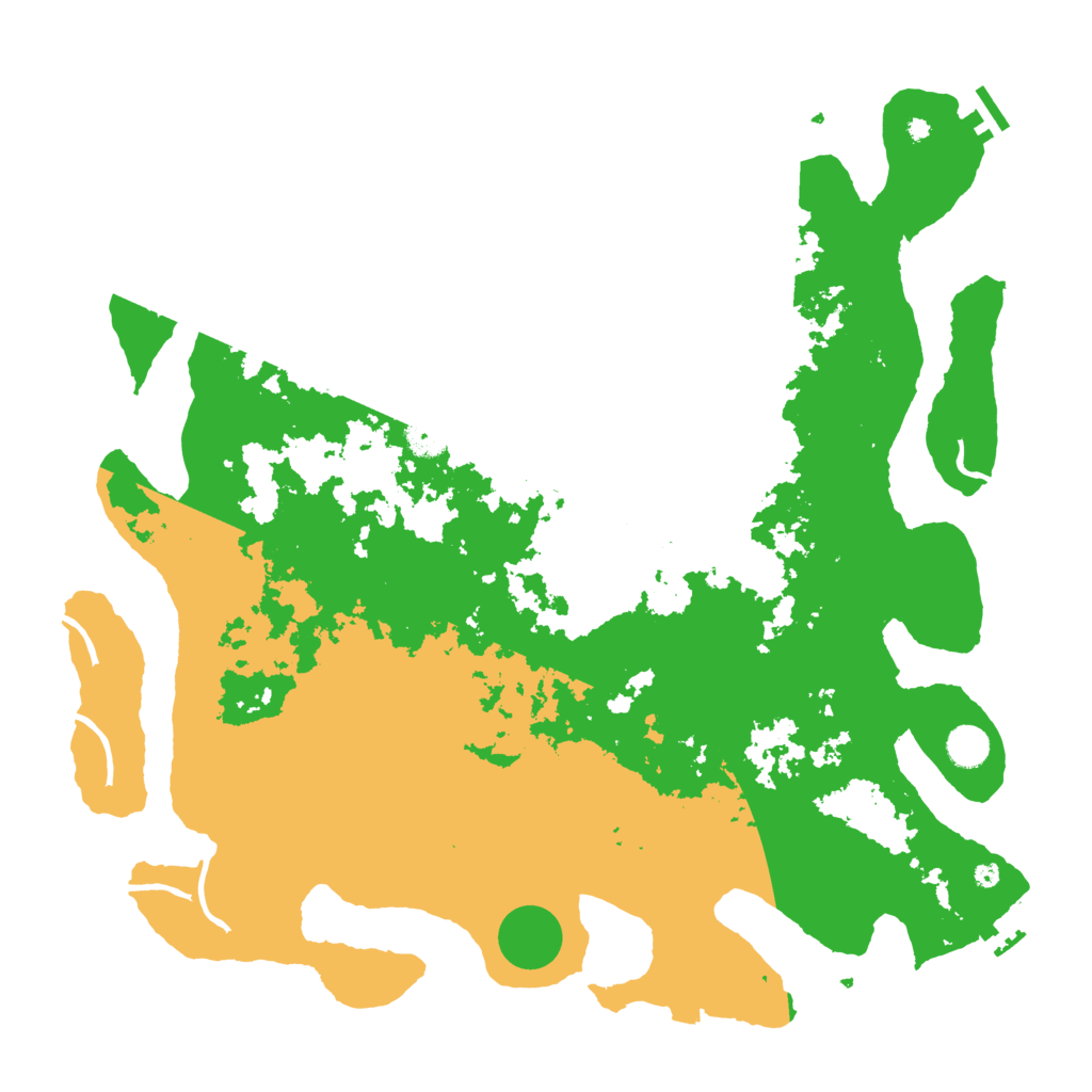 Biome Rust Map: Procedural Map, Size: 4500, Seed: 20623