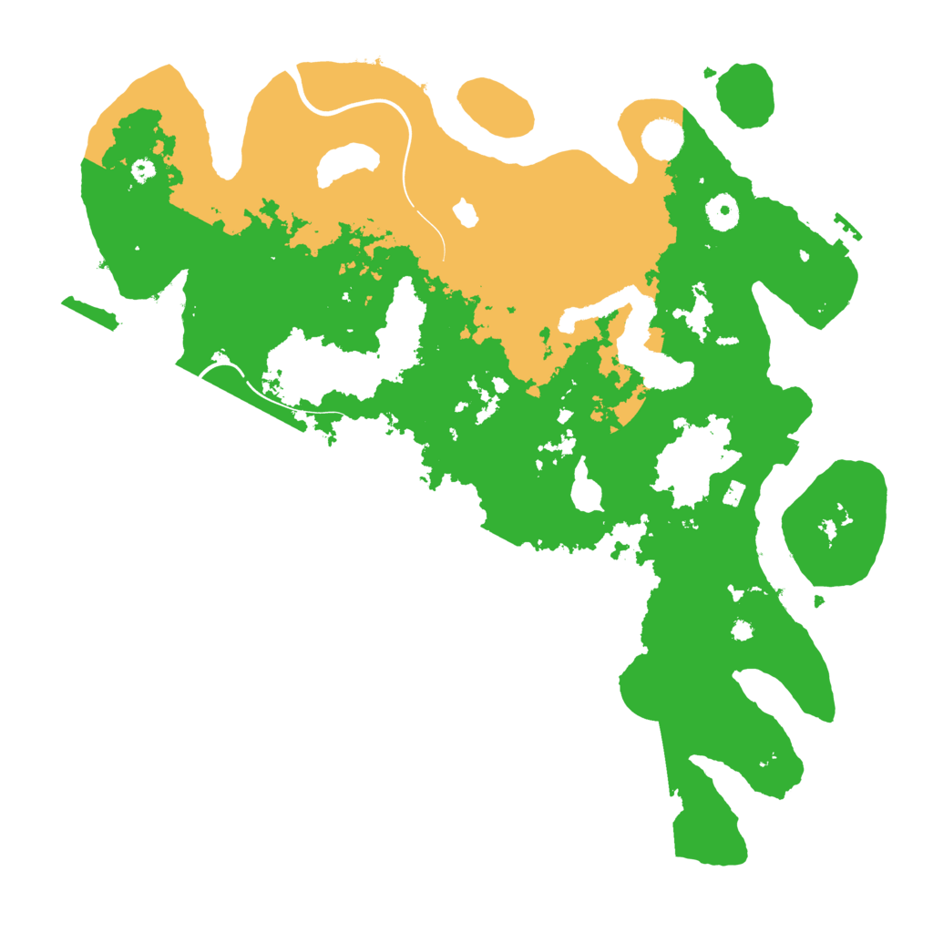 Biome Rust Map: Procedural Map, Size: 4000, Seed: 1056463860