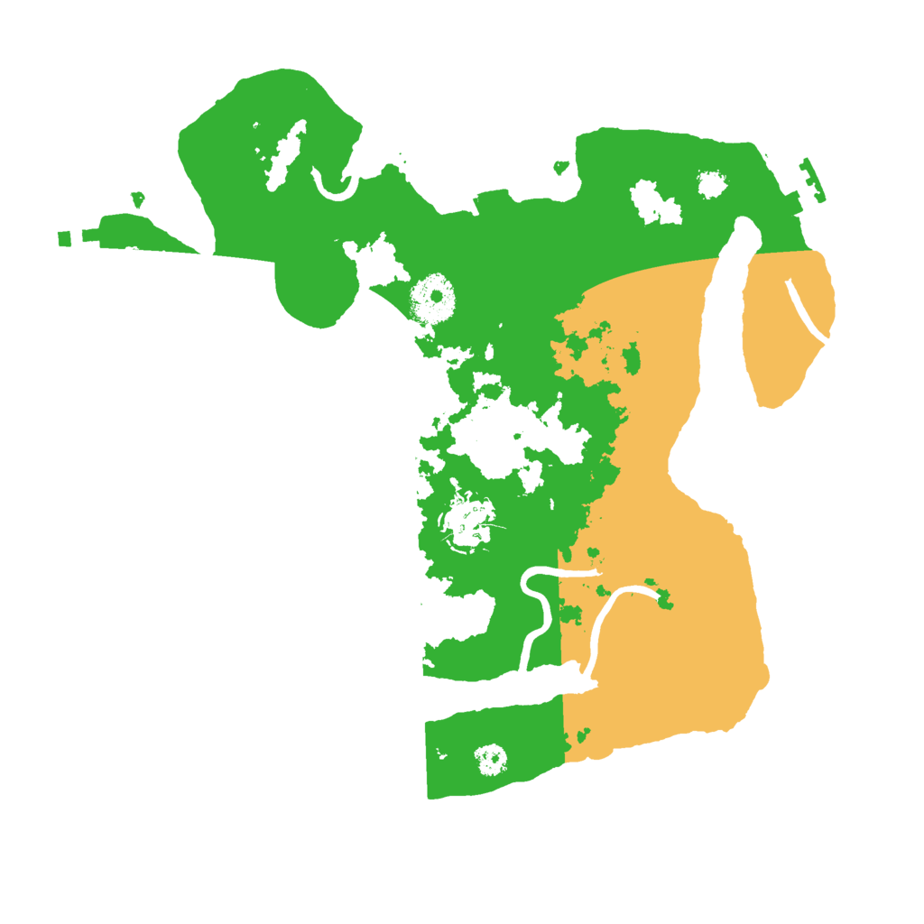 Biome Rust Map: Procedural Map, Size: 3000, Seed: 1350683889