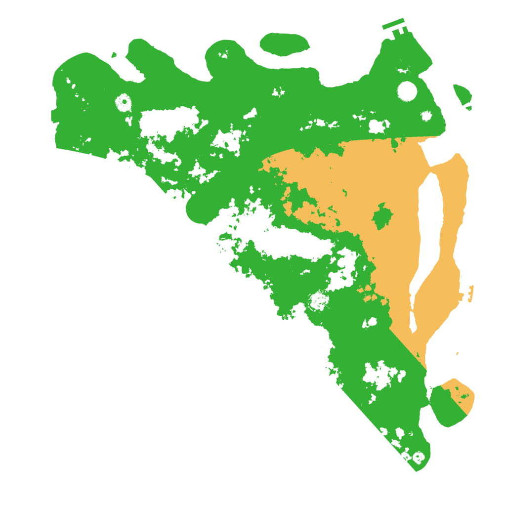 Biome Rust Map: Procedural Map, Size: 4500, Seed: 1967934