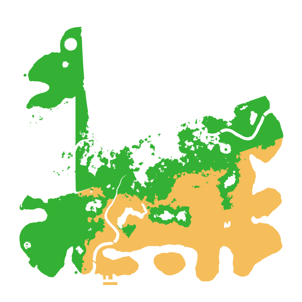 Biome Rust Map: Procedural Map, Size: 4250, Seed: 31791