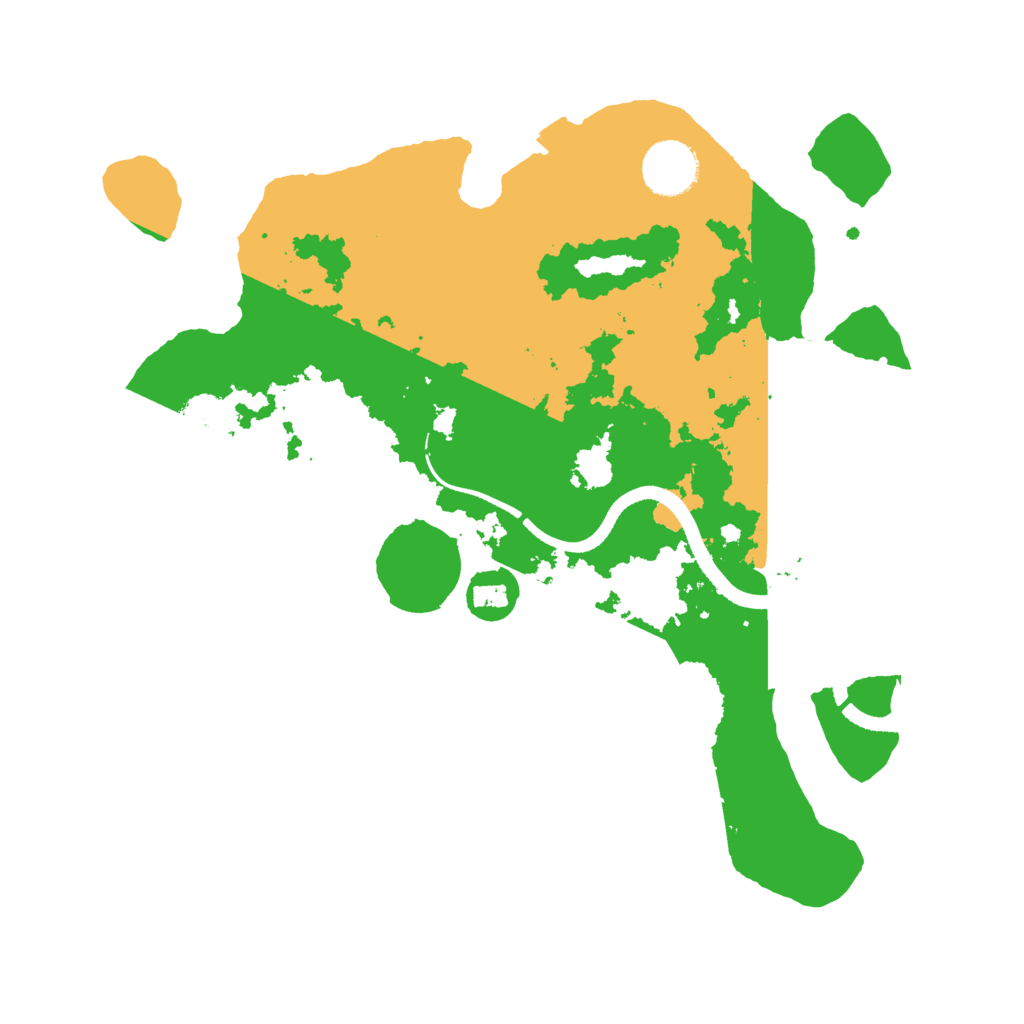 Biome Rust Map: Procedural Map, Size: 3250, Seed: 1342528404