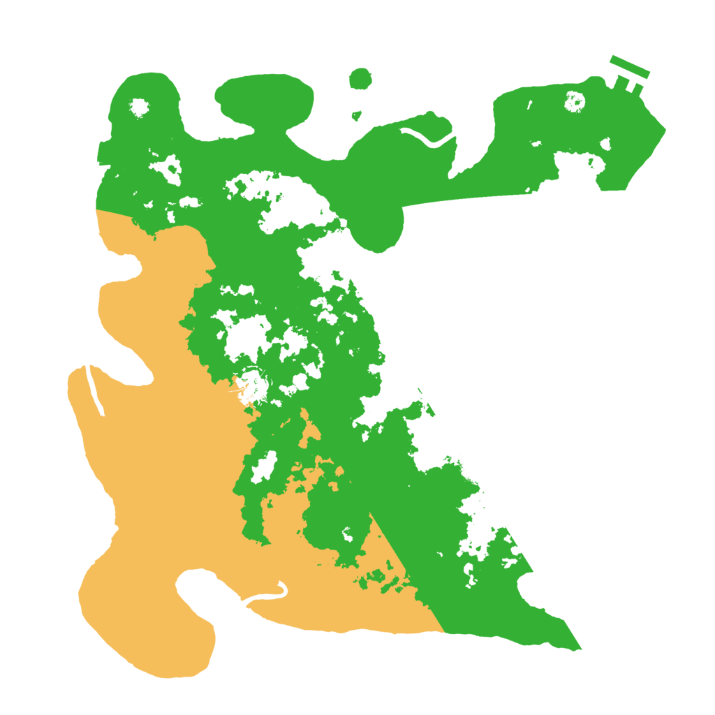 Biome Rust Map: Procedural Map, Size: 3500, Seed: 3563457