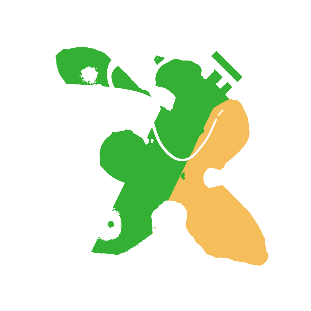 Biome Rust Map: Procedural Map, Size: 1700, Seed: 1864043753