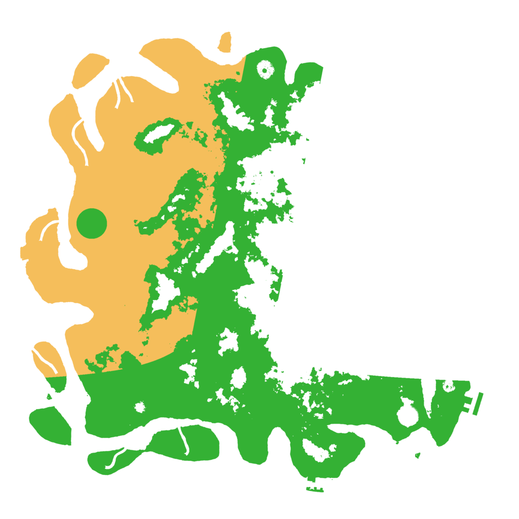 Biome Rust Map: Procedural Map, Size: 4500, Seed: 1229494468