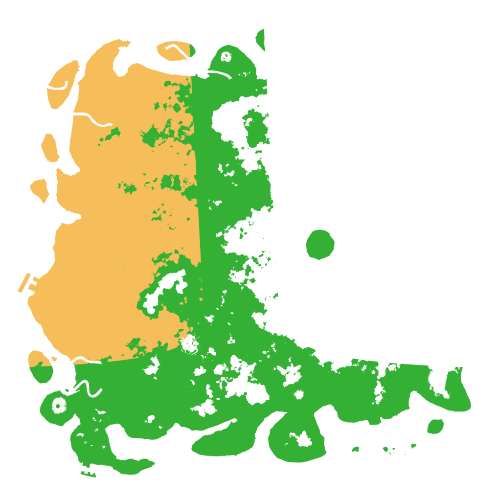 Biome Rust Map: Procedural Map, Size: 4879, Seed: 9585112