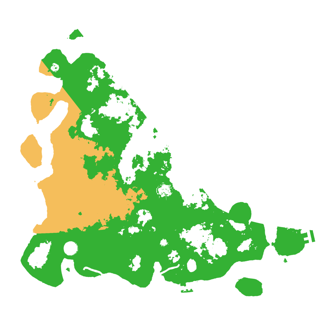 Biome Rust Map: Procedural Map, Size: 4000, Seed: 1851595308