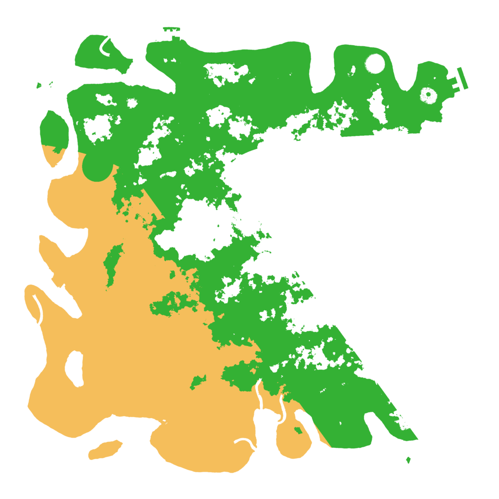 Biome Rust Map: Procedural Map, Size: 4500, Seed: 1706369838