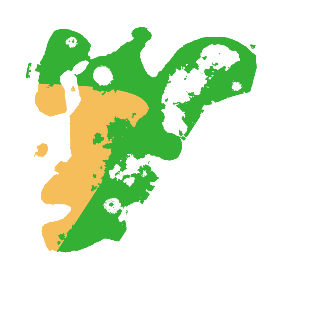 Biome Rust Map: Procedural Map, Size: 3000, Seed: 461075011