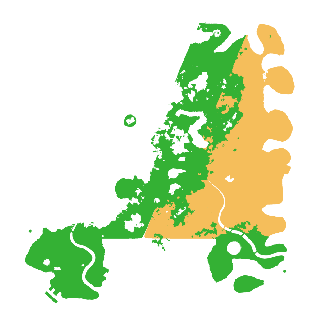 Biome Rust Map: Procedural Map, Size: 4250, Seed: 1955154372